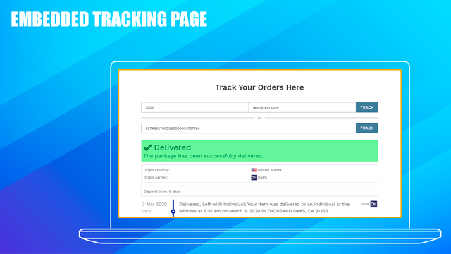 Parcelous Order Tracking