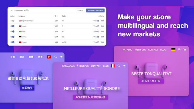 langify ‑ translate your store