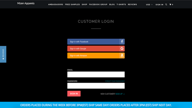 Oxi Social Login