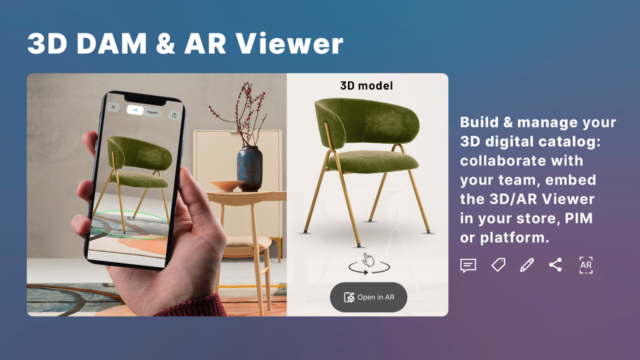 Zakeke 3D DAM & AR Product Viewer