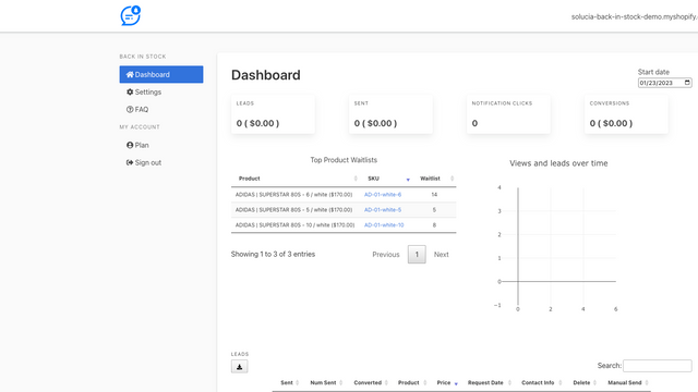 Dashboard