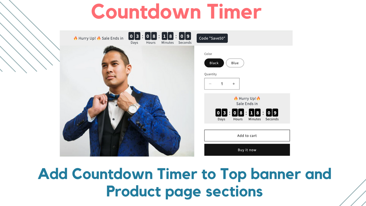 Profy Banner & Countdown Timer