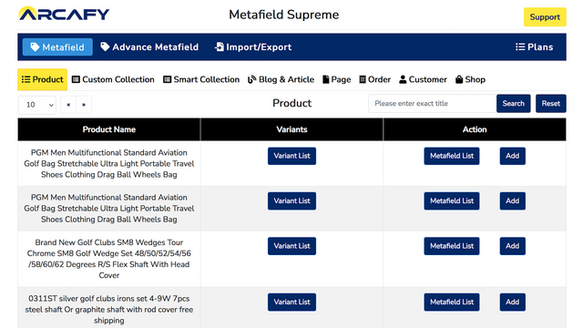 Metafield Supreme