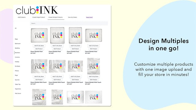 ClubINK: Print on Demand