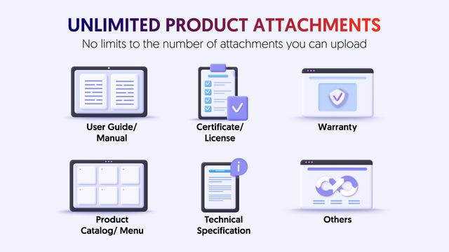 Easify Product Attachments