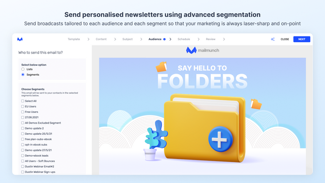 Mailmunch ‑ Email Automations