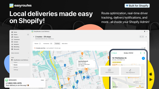 EasyRoutes Local Delivery