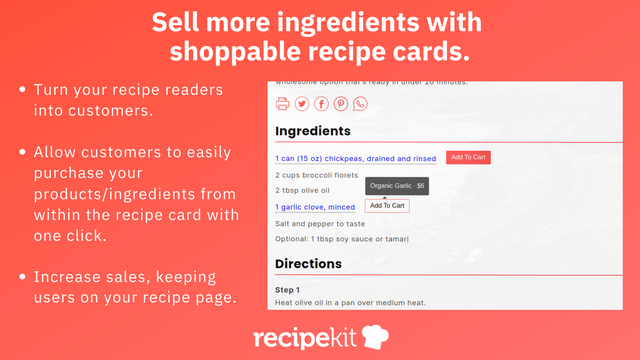 Recipe Kit ‑ Blog Post Recipes