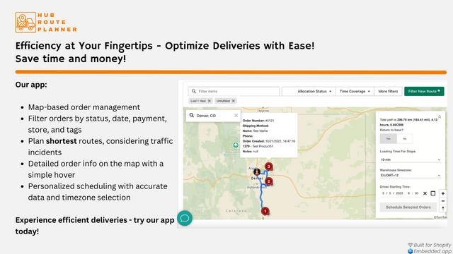 Hub Route Planner