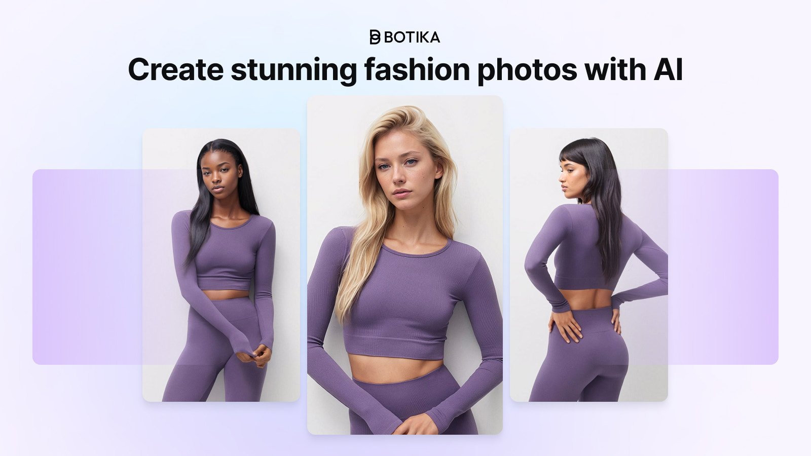 Upgrade your photos using AI fashion models and backgrounds