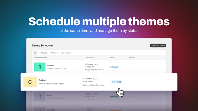 Theme Scheduler ‑ Valet