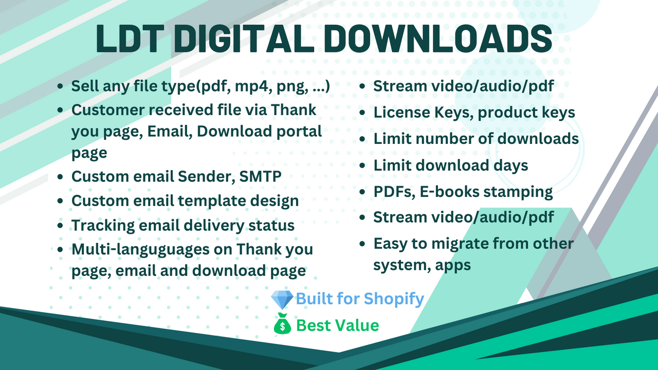 LDT Digital Downloads