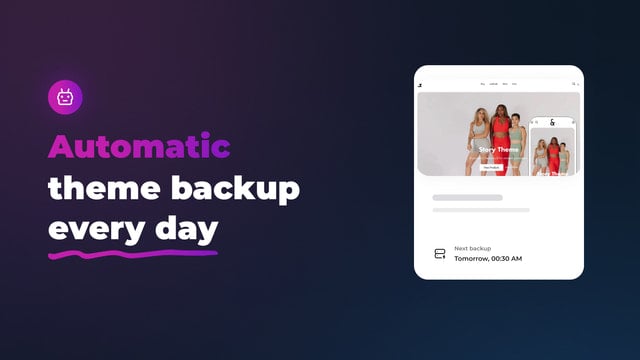 Go back ‑ Auto Theme backups