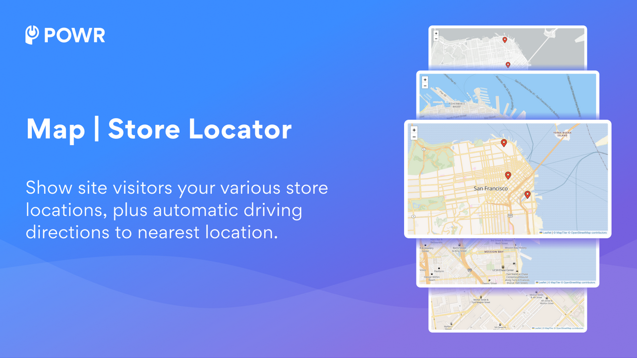 POWR Store Locator Map