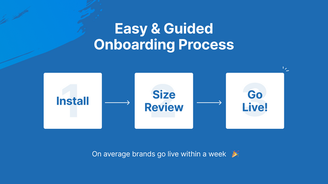 WAIR dashboard onboarding flow