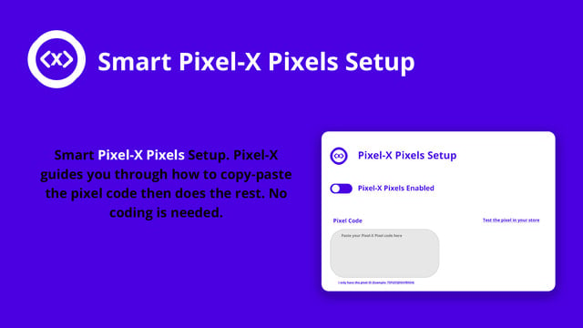 Pixel‑x Facebook Tiktok GA4