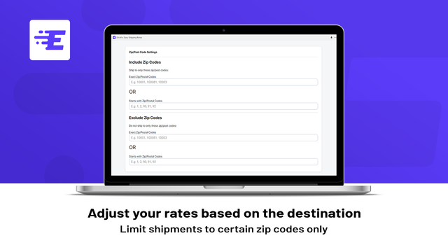 Entafix: Easy Shipping Rates