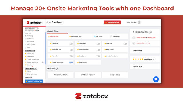 Zotabox: Promote & Convert 20+