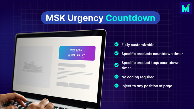 MSK Urgency Countdown Timer