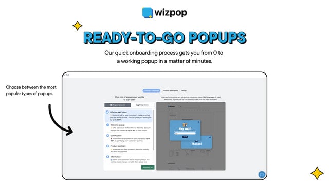 Wizpop: Data collection popups