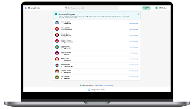 Shopwaive — Email Discounts