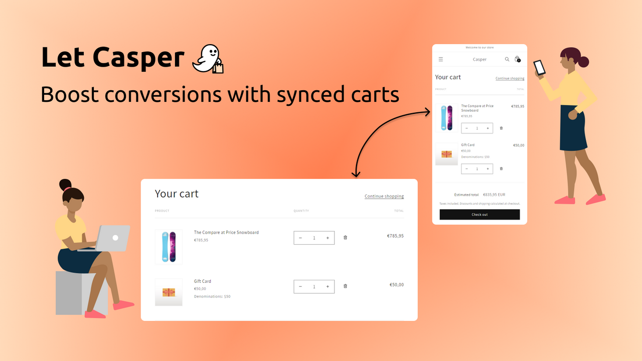 Casper ‑ Cart Sync