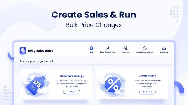 Create Sales & Run Bulk Price Changes