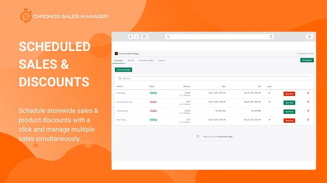 Bulk Discounts Manager Chronos