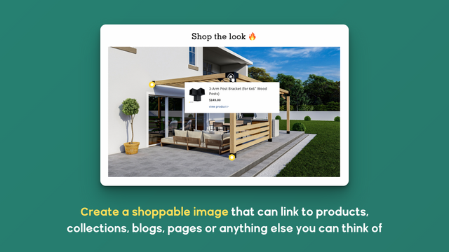 Shoppable Image Hotspots