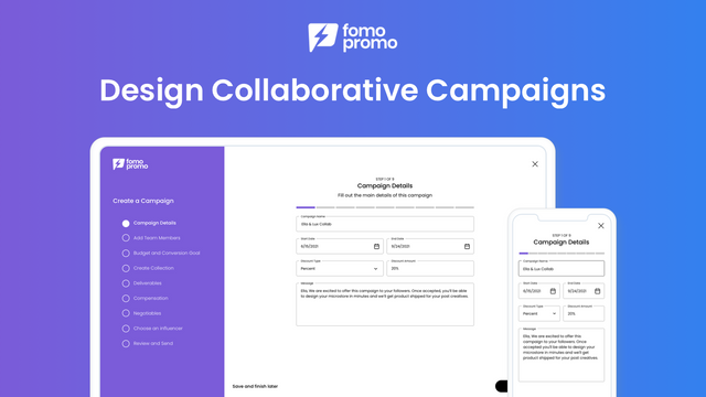 Design All Deliverables For Influencer Campaigns