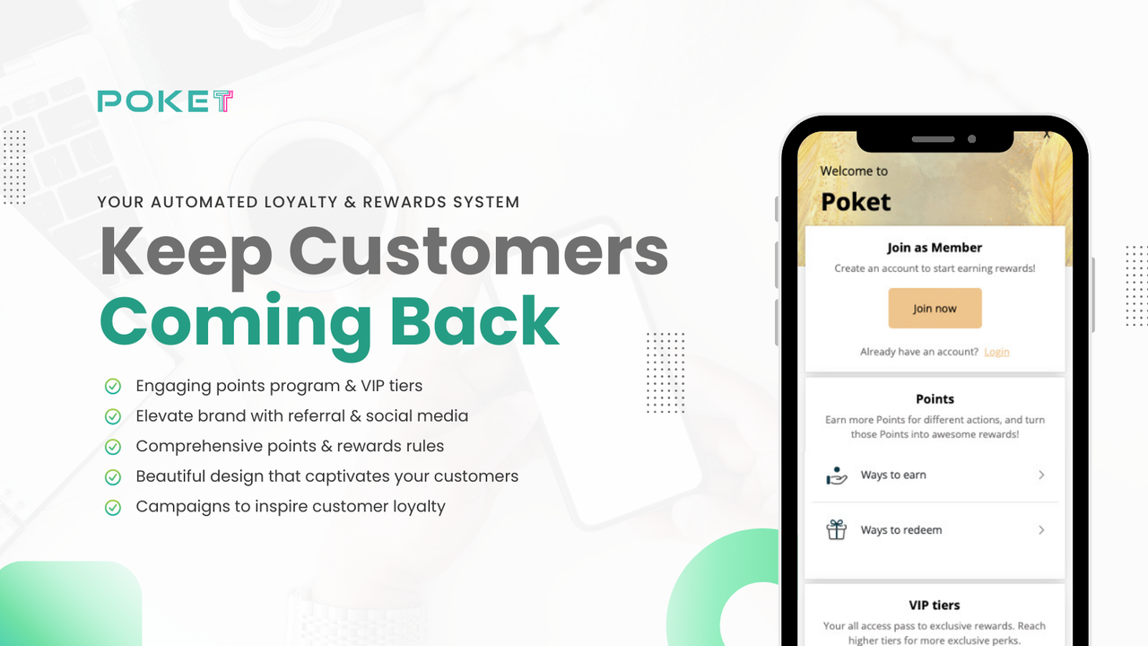 Loyalty & rewards app for Shopify to retain customers