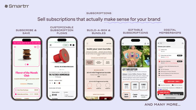 Smartrr Subscriptions