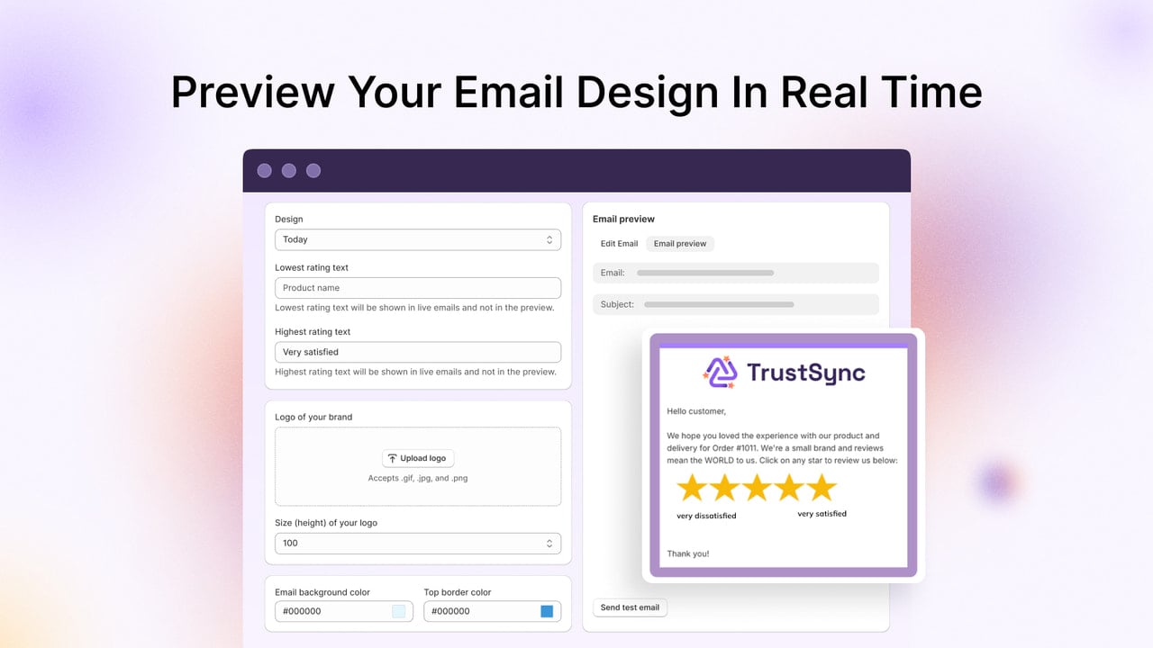 Preview your email template in real time