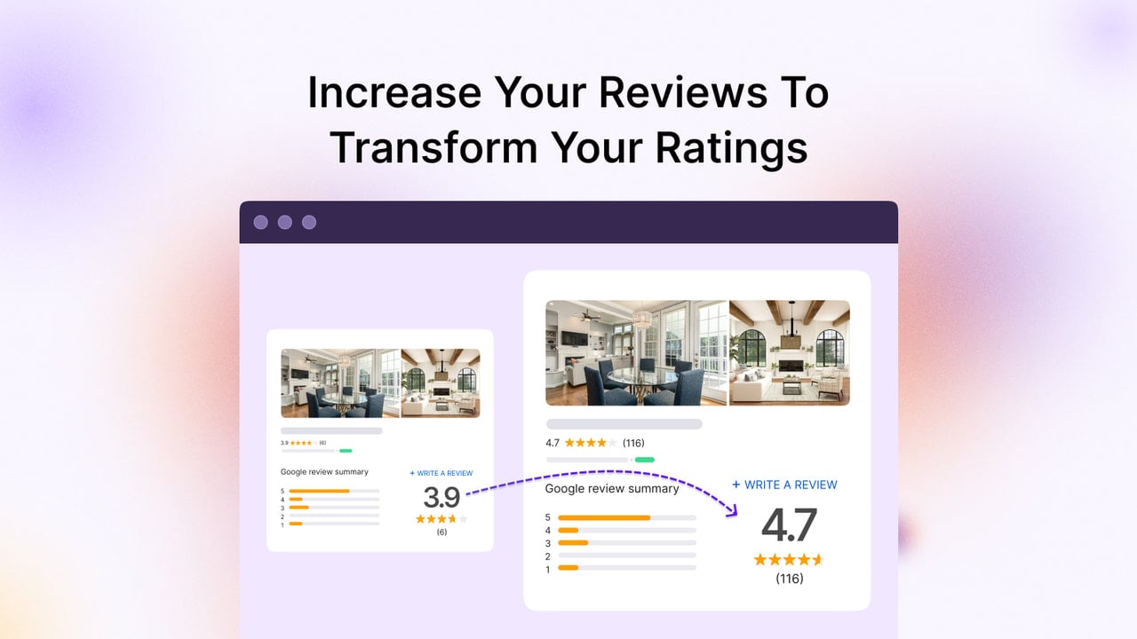 Improve your business rating & trust