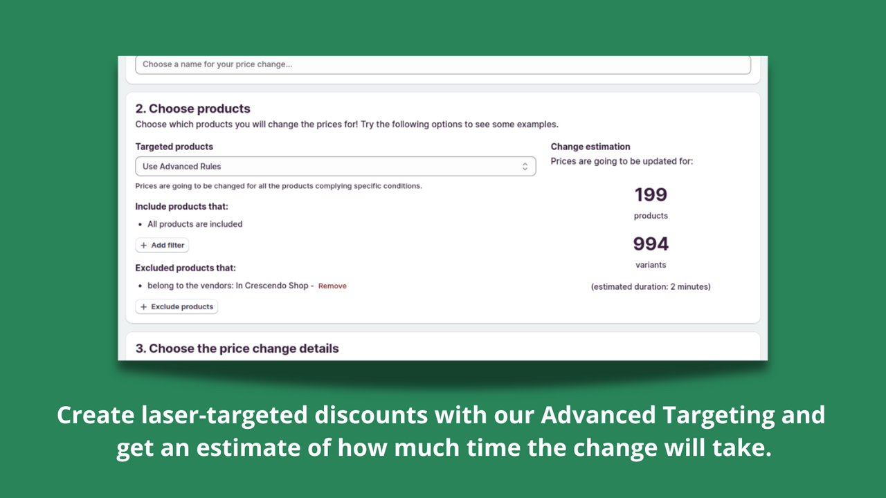 Create laser-targeted discounts with our Advanced Targeting