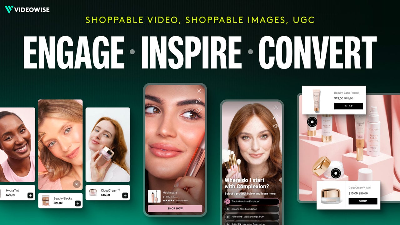 VIDEOWISE Shoppable Video UGC