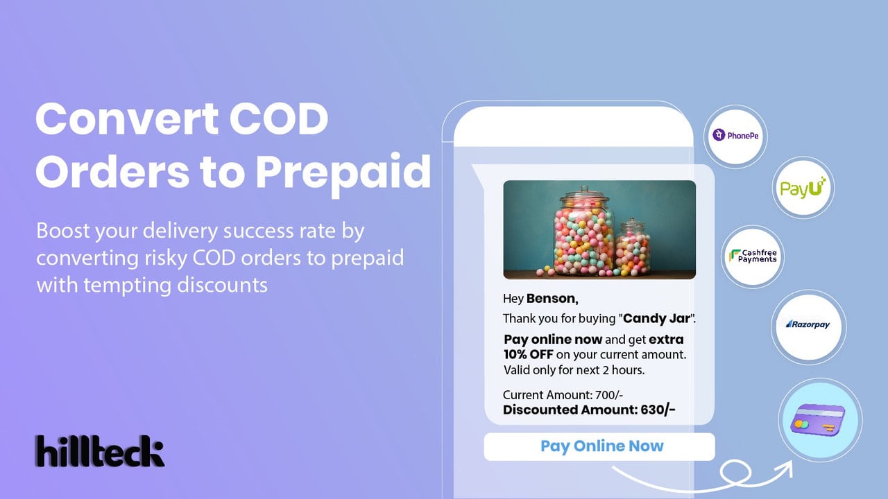 Convert COD Orders to Prepaid