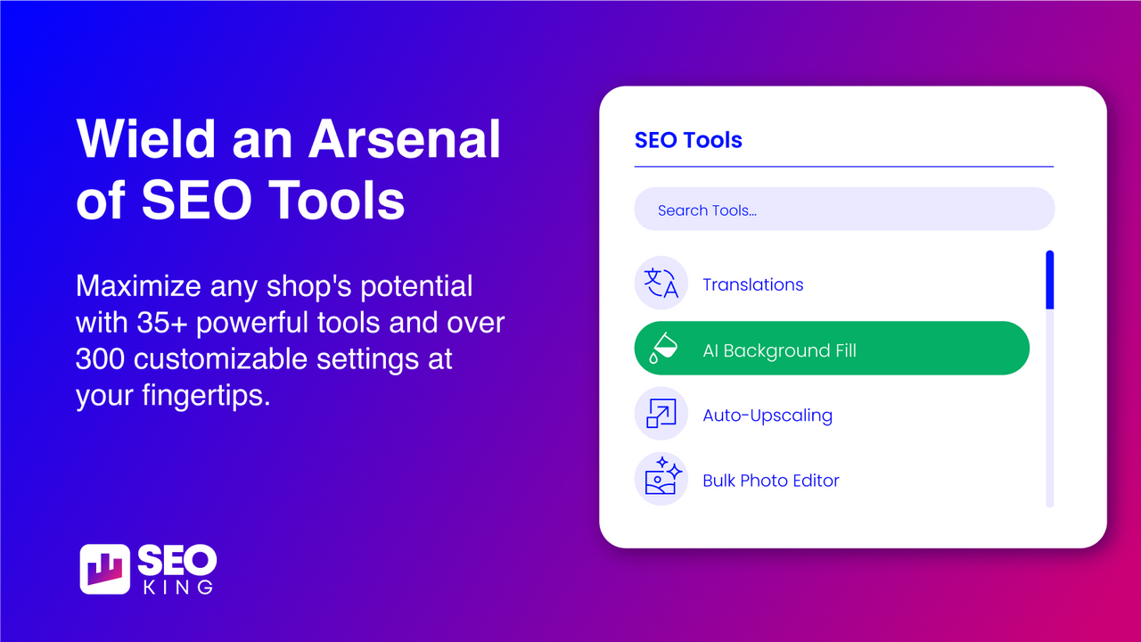 Wield an Arsenal of SEO Tools