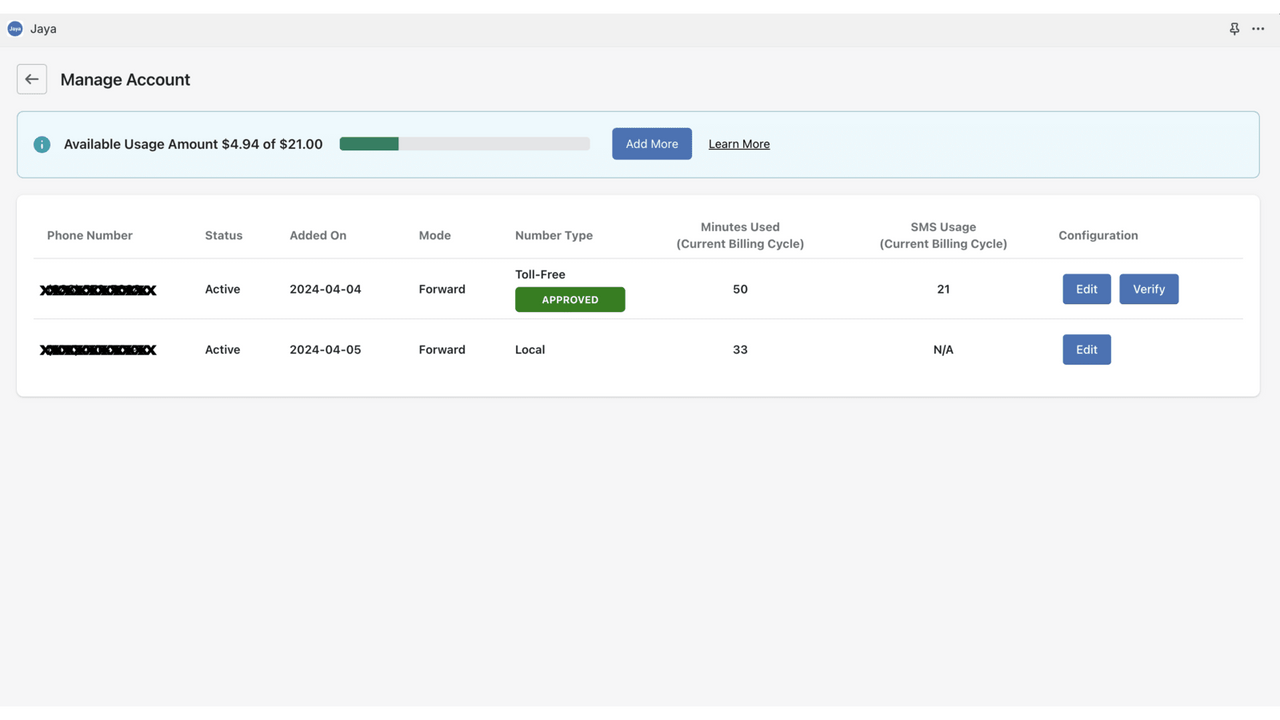 Account Management