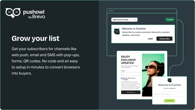 PushOwl & Brevo:Email/Push/SMS