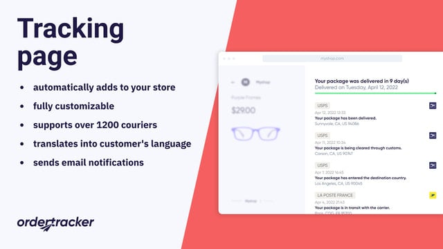 Ordertracker ‑ Track & Upsell