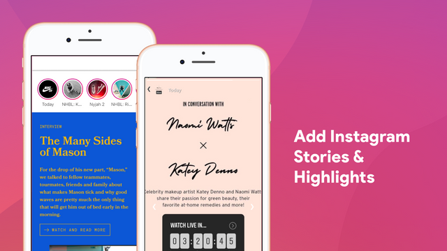 Instagram Stories & Highlights