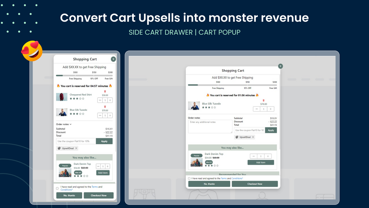 Quick Upsell - In Cart Widgets