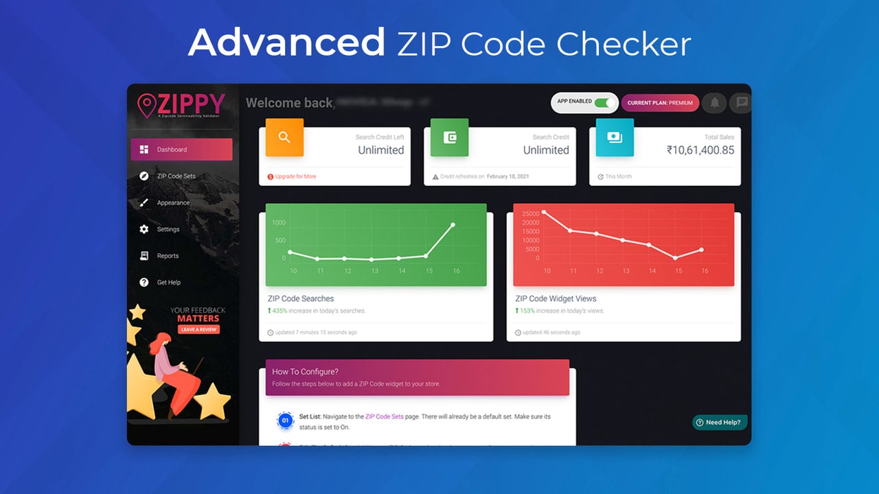 Zipcode Checker ‑ Zippy