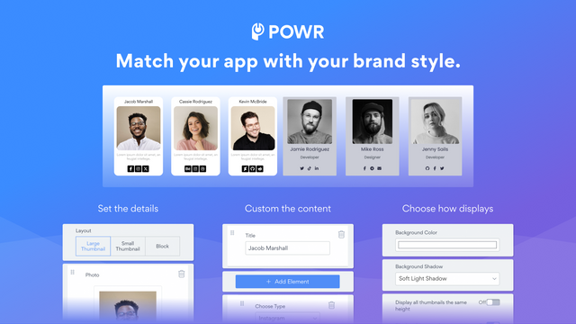 POWR: About Us | Team Profile