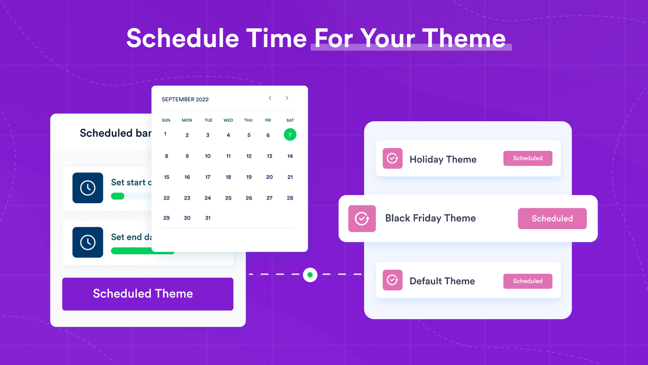 Create Scheduled Theme Publishing