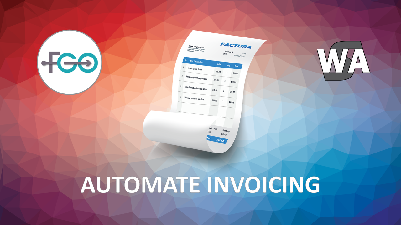 Automatically create invoices in FGO system