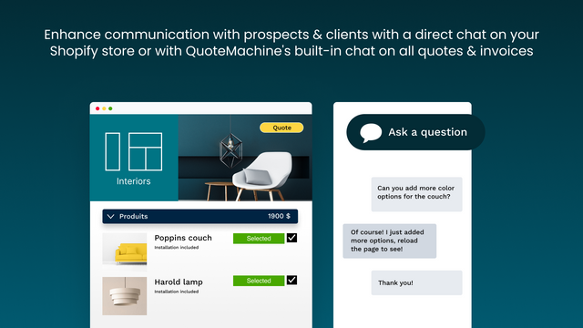 QM: Quoting, Invoicing & Sales