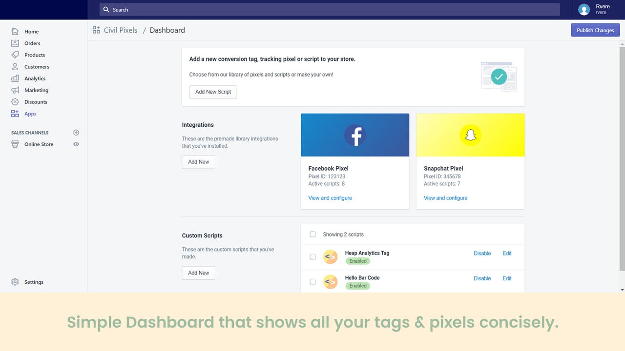 Civil Pixels Dashboard