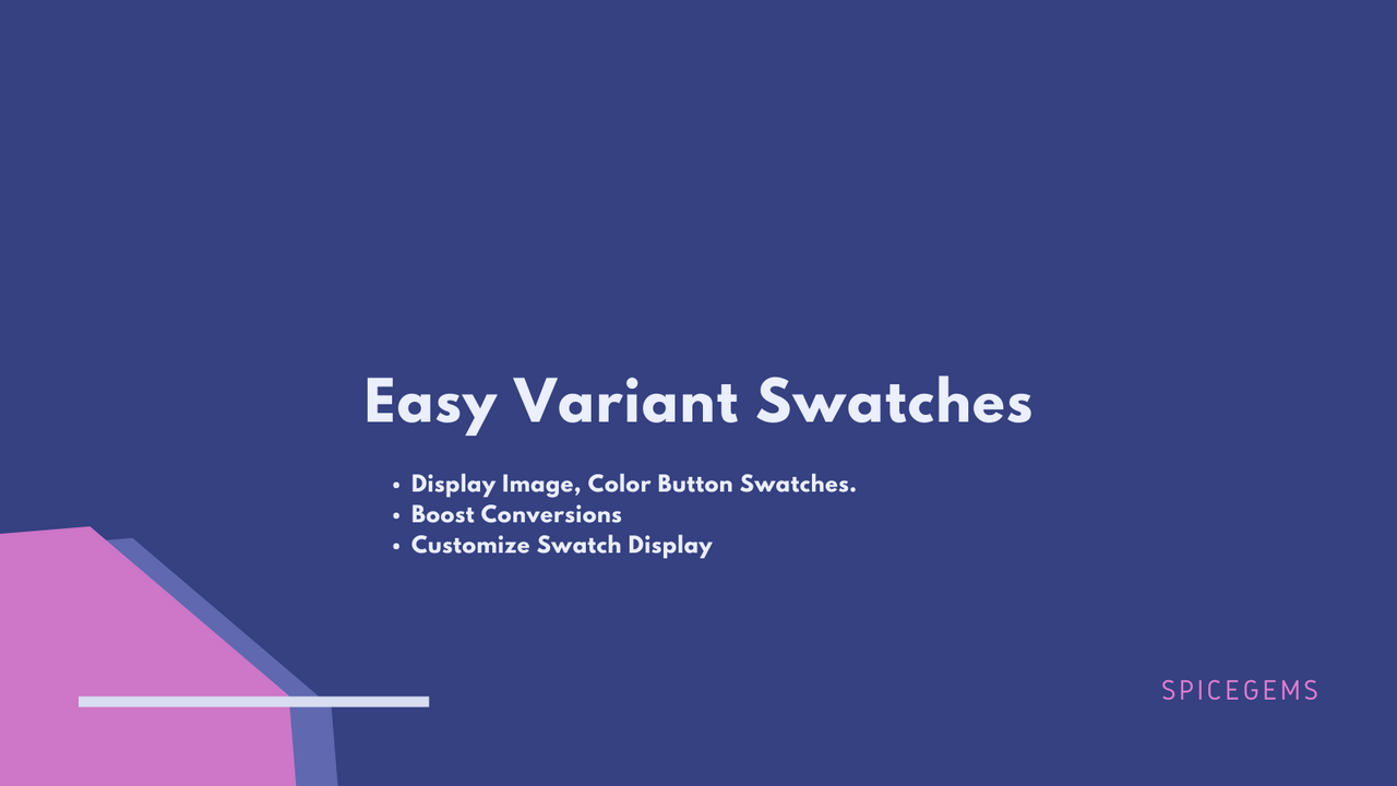 EVS ‑ Easy Variation Swatches